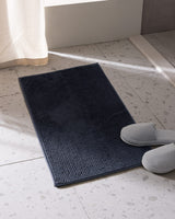 Plush Polyester Bath Mat - Ultra Soft & High Absorbency