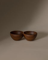 Oslo Dual Compartment Snack & Appetizer Serving Dish, 19.8cm