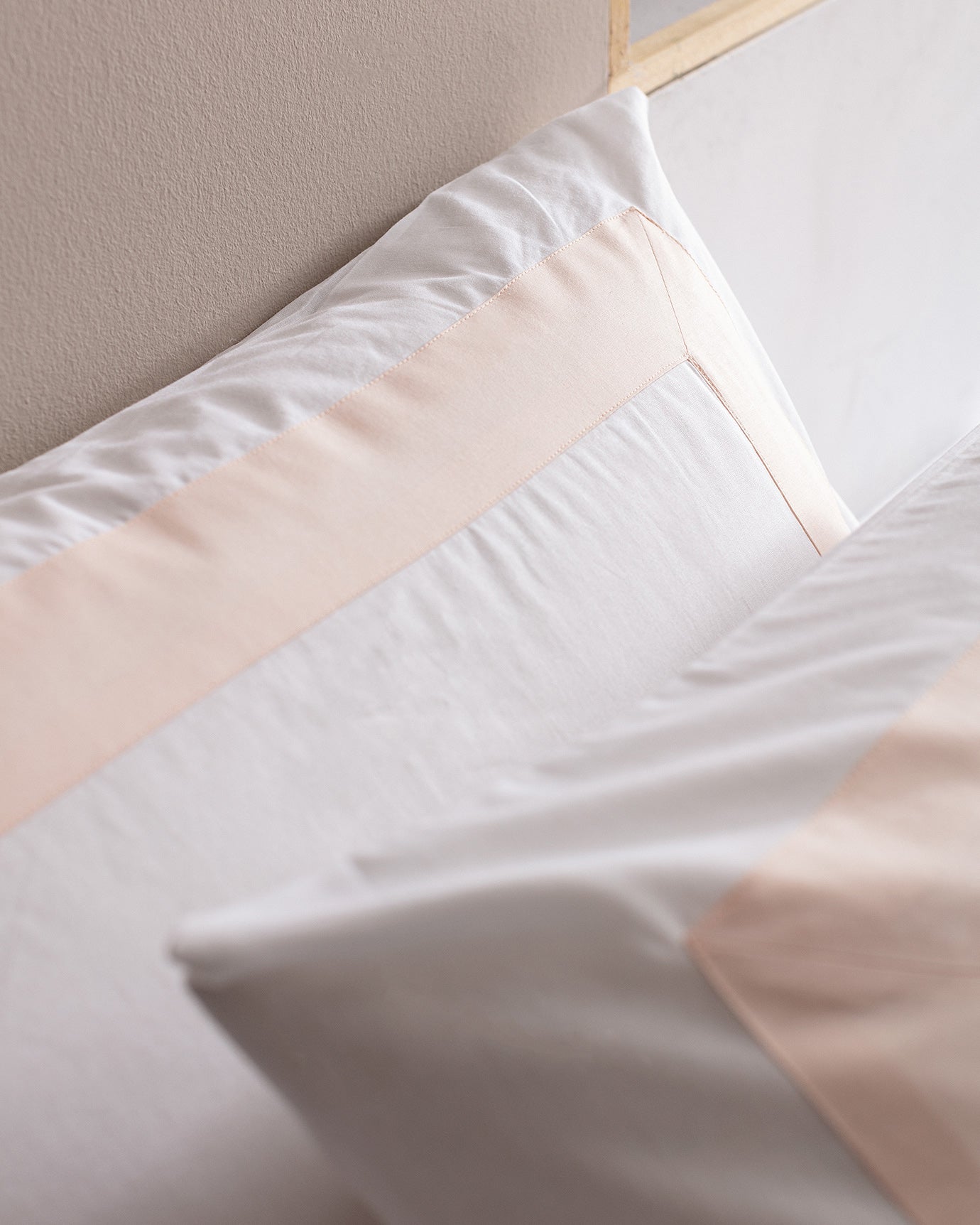 100% Cotton King Size Duvet Cover Set - Soft Two-Tone Comfort