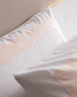100% Cotton King Size Duvet Cover Set - Soft Two-Tone Comfort