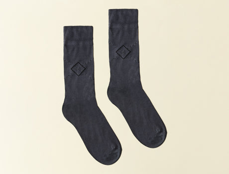 Men's Lion Print Crew Socks