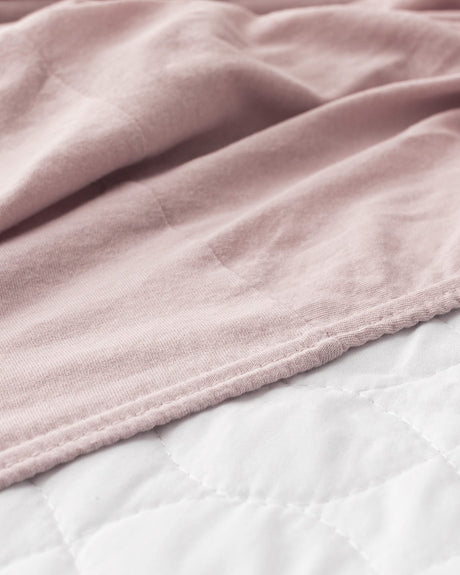 Twin 100% Cotton Jersey Fitted Sheet