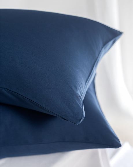 100% Cotton Sateen Pillowcases - Set of 2 Luxury Bedding