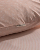 Double Cotton Sheet Set - Soft Pink Blush Bedding
