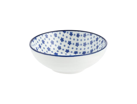 Dreamy Blue Pattern Mini Serving Bowl - Small Dessert Dish