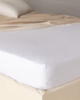Premium Double Cotton Bamboo Blend Fitted Sheet