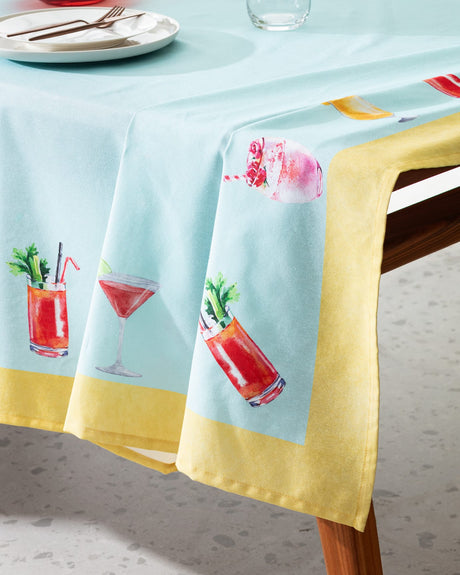 Vienne Colorful Polycotton Dining Tablecloth