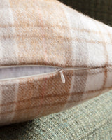 Polyamide-Acrylic Cushion Cover - Soft Camel Texture