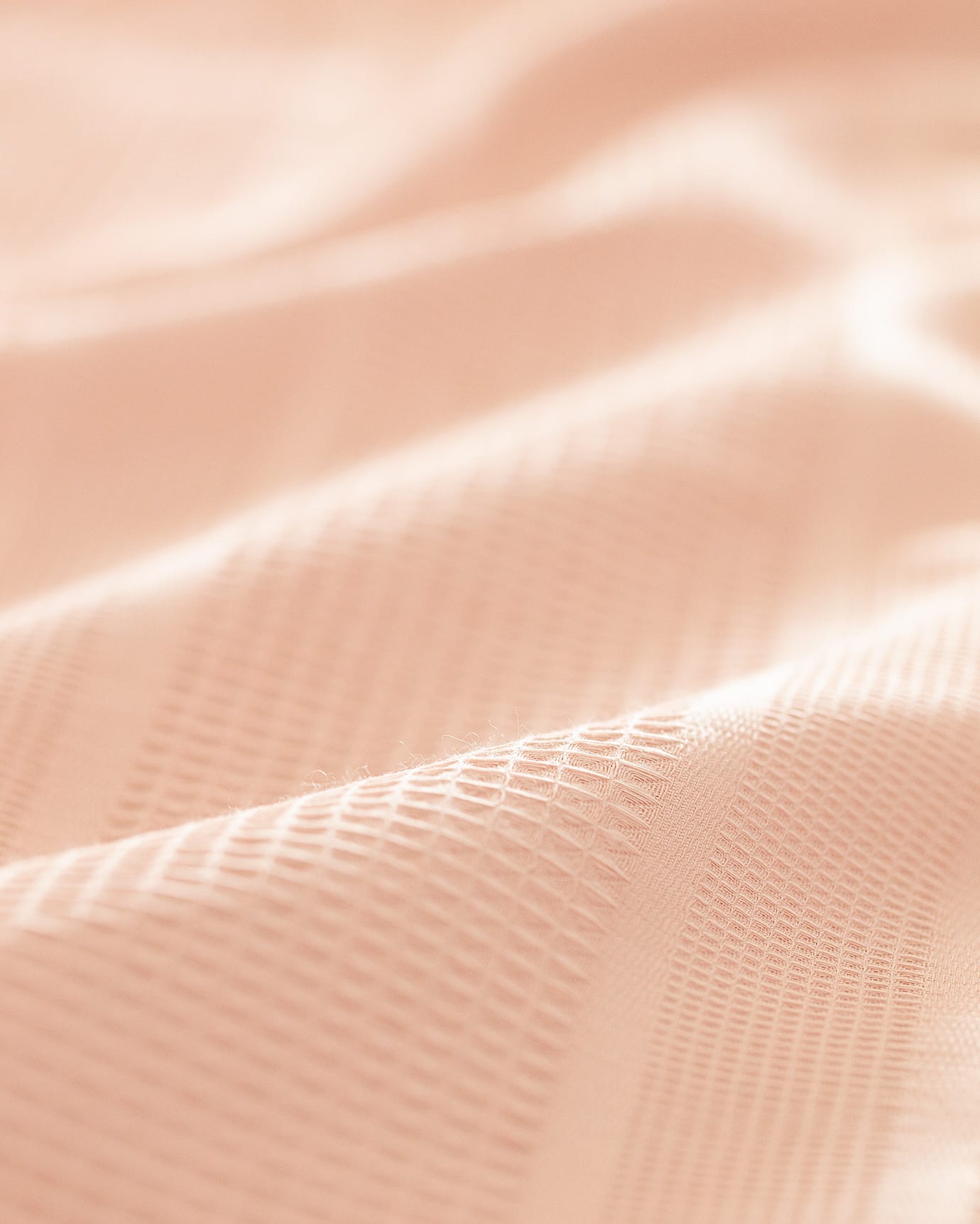 Double Size 100% Cotton Pike Blanket - Blush Pink