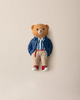 Resin Decorative Magnet - Charming Simon Bear Design