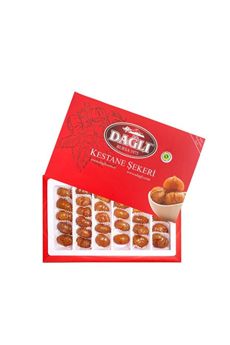 Dagli Bursa 1975 Premium Candied Chestnuts Luxury Gift Box - 500g - TryAladdin