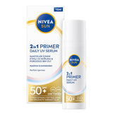 Daily UV Defense SPF50 Serum & Makeup Primer with Hyaluronic Acid & Antioxidants - TryAladdin