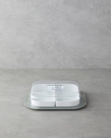 Premium Quality 4 Compartment Breakfast Serving Dish