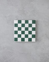 Professional Grade Dalmata Pattern Green Paper Napkins 33x33cm 20 Count