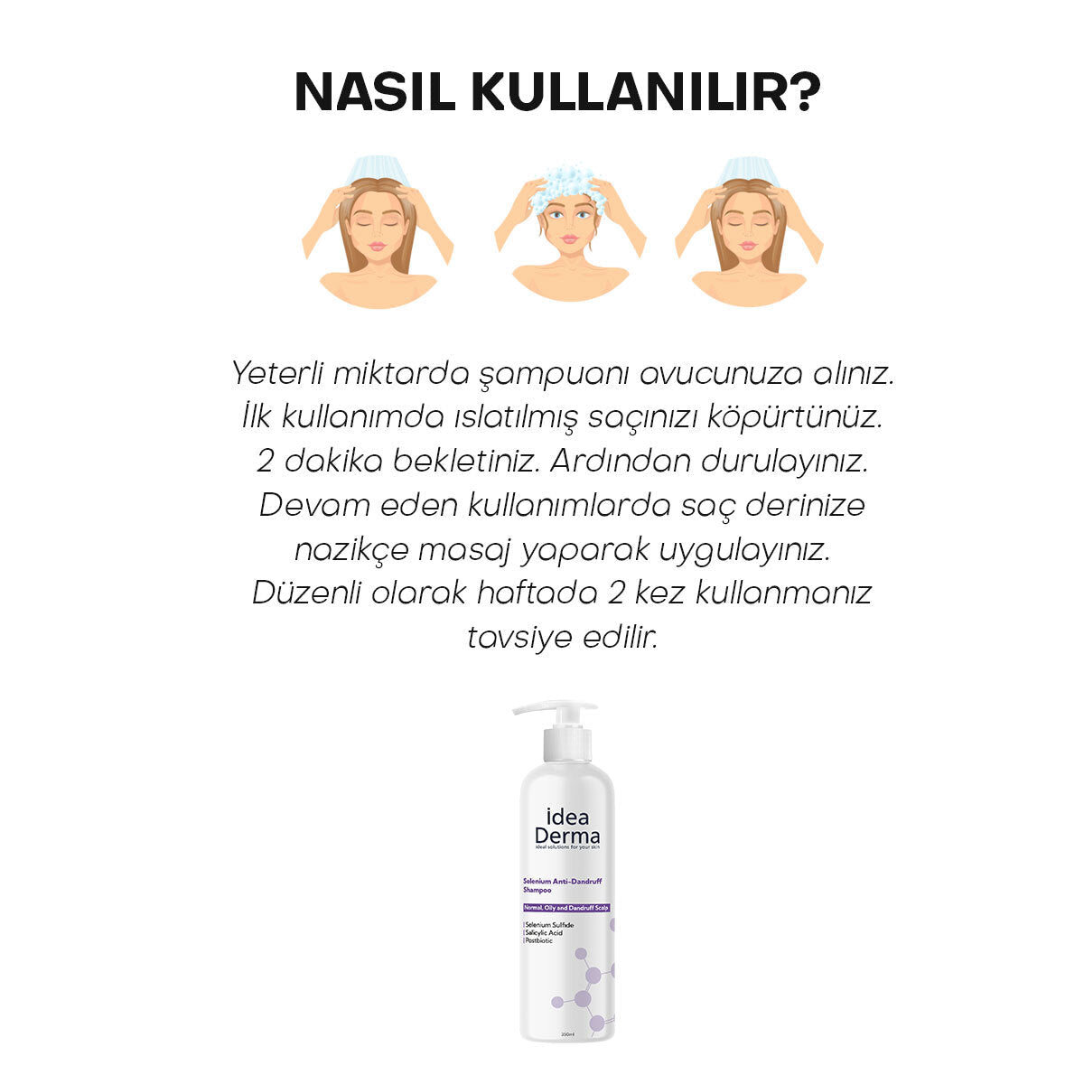 Dandruff Control Shampoo - Selenium Sulfide & Salicylic Acid Scalp Cleanser - TryAladdin