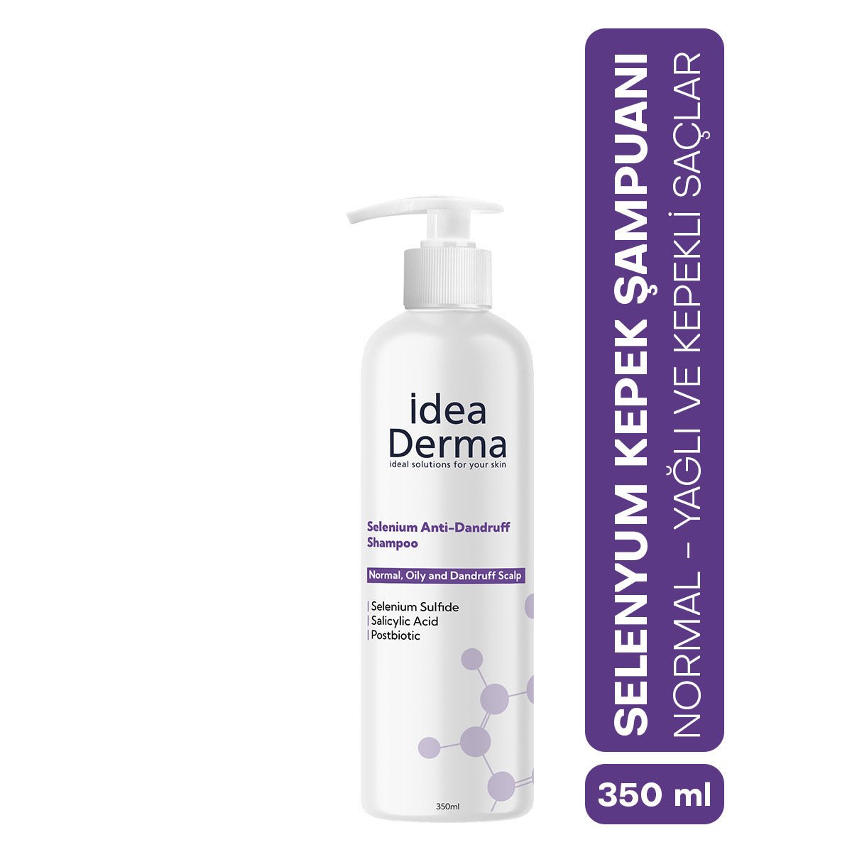 Dandruff Control Shampoo - Selenium Sulfide & Salicylic Acid Scalp Cleanser - TryAladdin