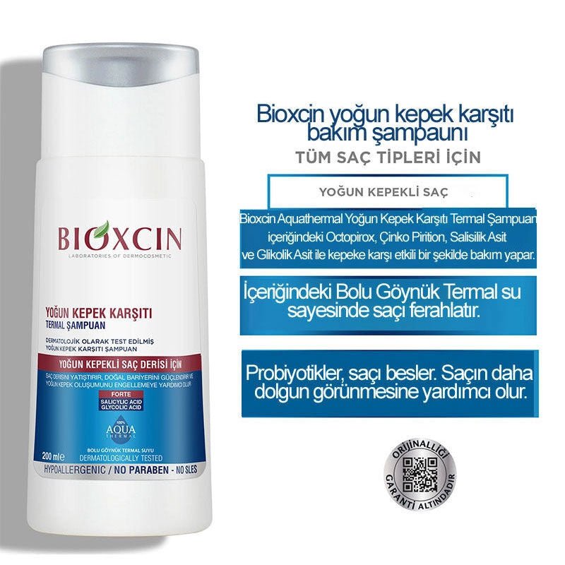 Dandruff Control Shampoo - Thermal Water & Probiotics Cleansing Formula - TryAladdin