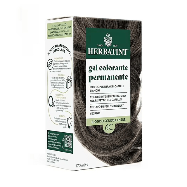 Dark Ash Blonde Permanent Hair Color 6C - 170ml - TryAladdin