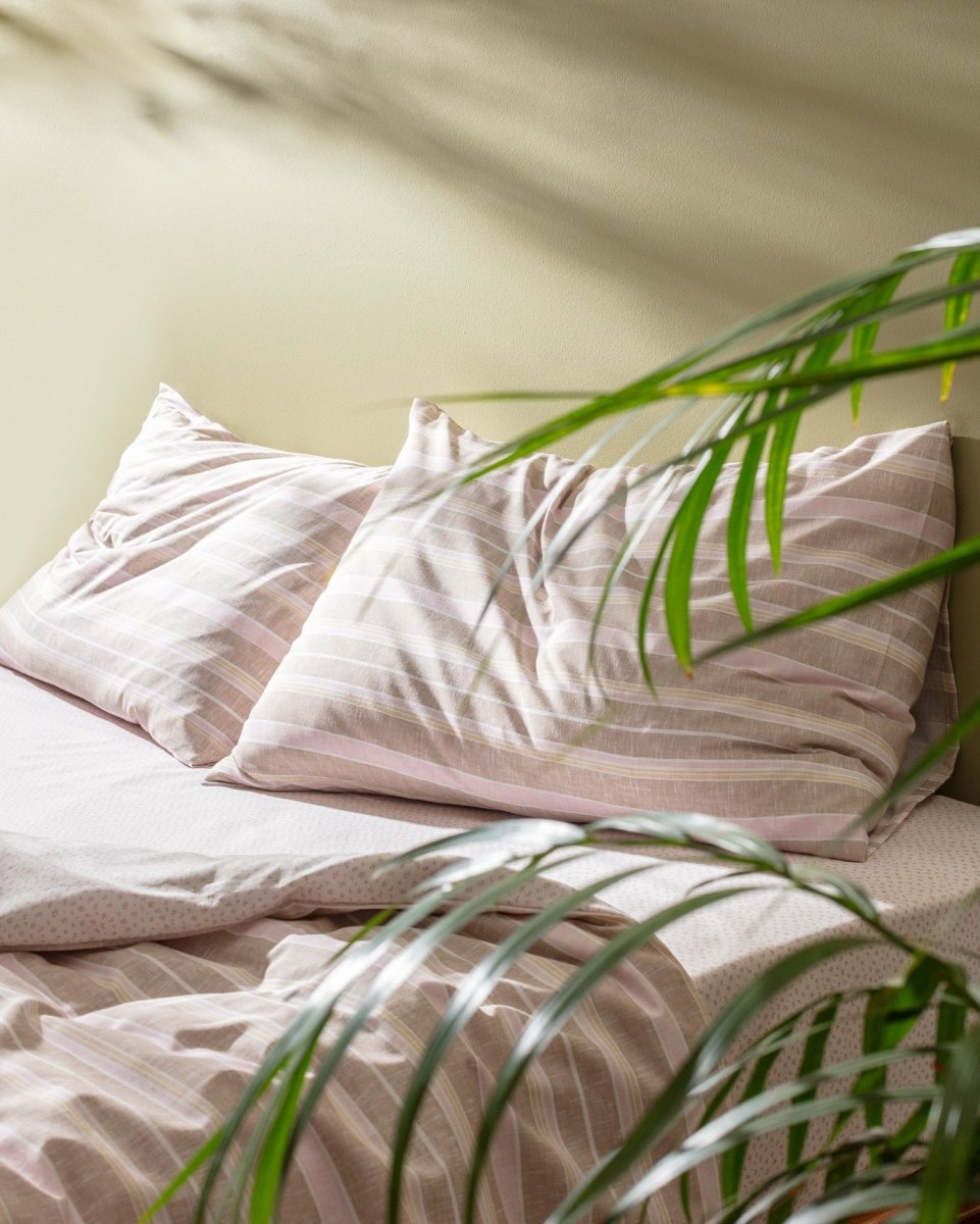 Darvell Double Cotton Printed Bedding Set - Soft & Breathable - TryAladdin