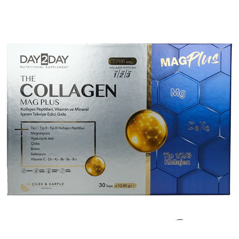 Day2Day The Collagen Mag Plus 30 Sachets