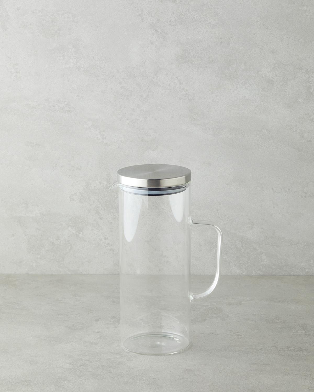 Professional Grade Glass Beverage Pitcher 1.5L Clear
