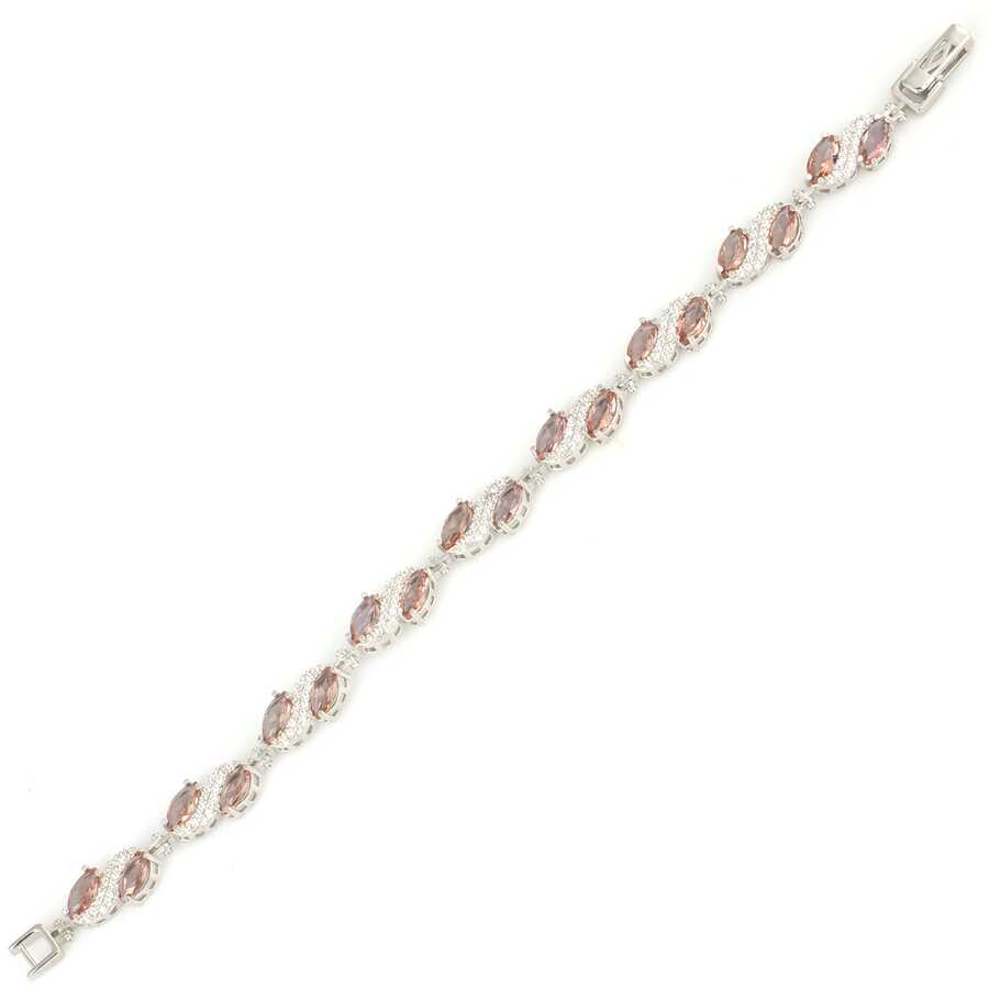 Premium Sterling Silver Zultanite S-Link Bracelet