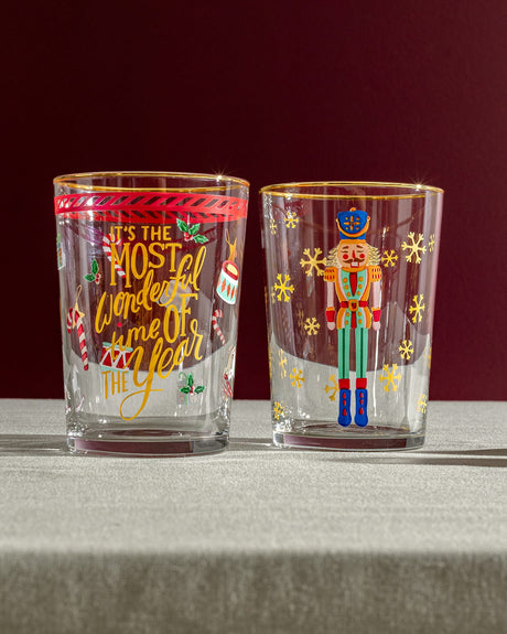 Glass 4-Piece Tumbler Set - Everyday Elegance