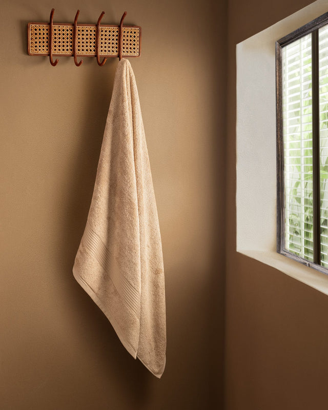 Cotton Viscose Blend Bath Towel - Soft & Absorbent