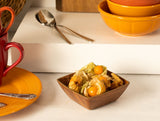 Plastic Dorote Rectangular Bowl - Antibacterial Finish