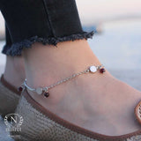 Premium 925 Sterling Silver Gypsy Style Anklet