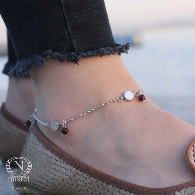 Premium 925 Sterling Silver Gypsy Style Anklet