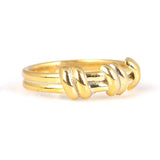 Sterling Silver Modern Band Ring - Contemporary Slanted Design