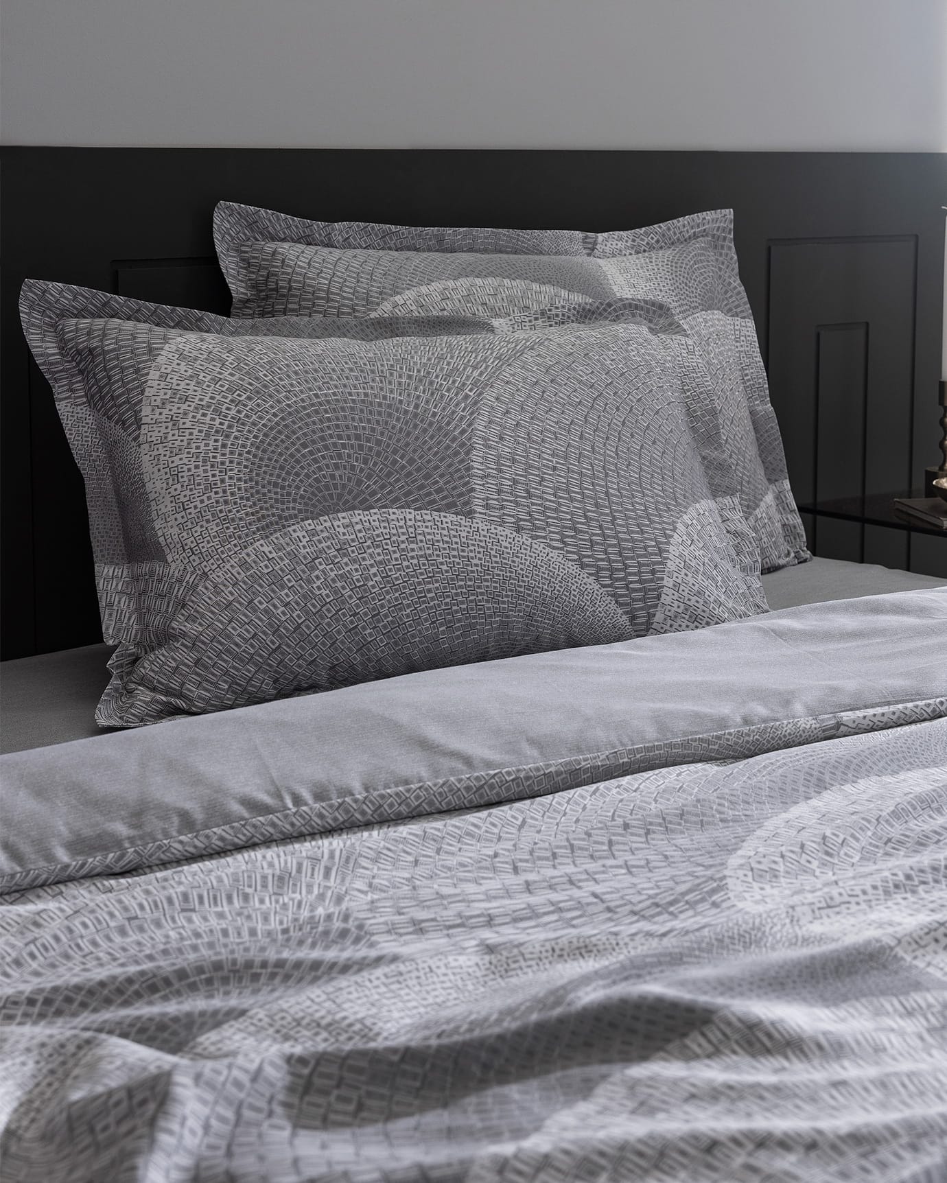 Rochelle Full Size 100% Cotton Printed Sateen Duvet Cover Set