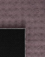 Vivre Bubble Pattern Area Rug - Dark Plum
