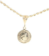 Premium Sterling Silver Publius Helvius Medallion Necklace