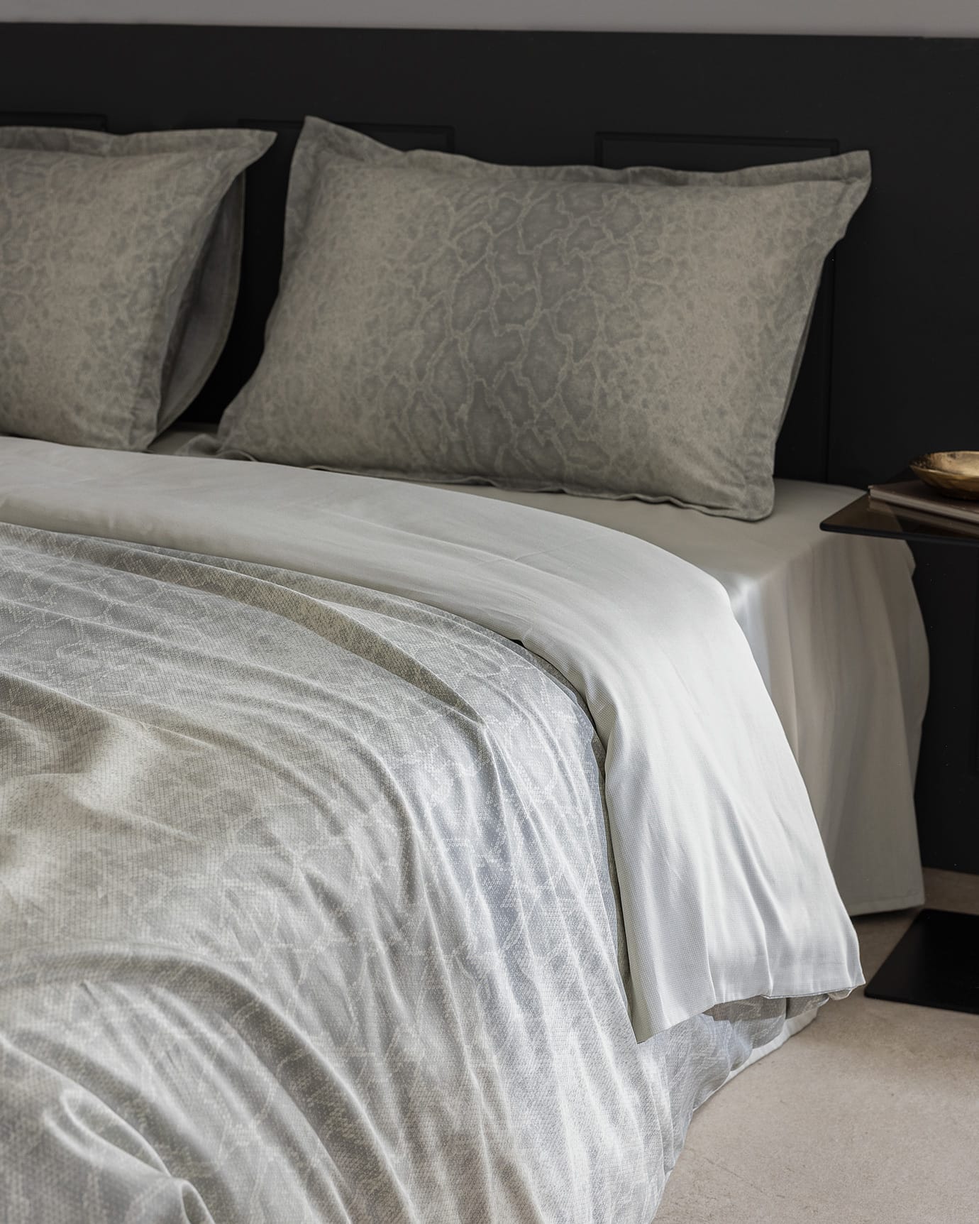 Elaine Double Bed 100% Cotton Printed Sateen Duvet Cover Set