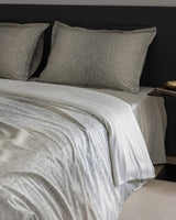 Elaine Double Bed 100% Cotton Printed Sateen Duvet Cover Set
