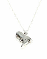 925 Sterling Silver Boot Pendant Necklace - Playful Charm