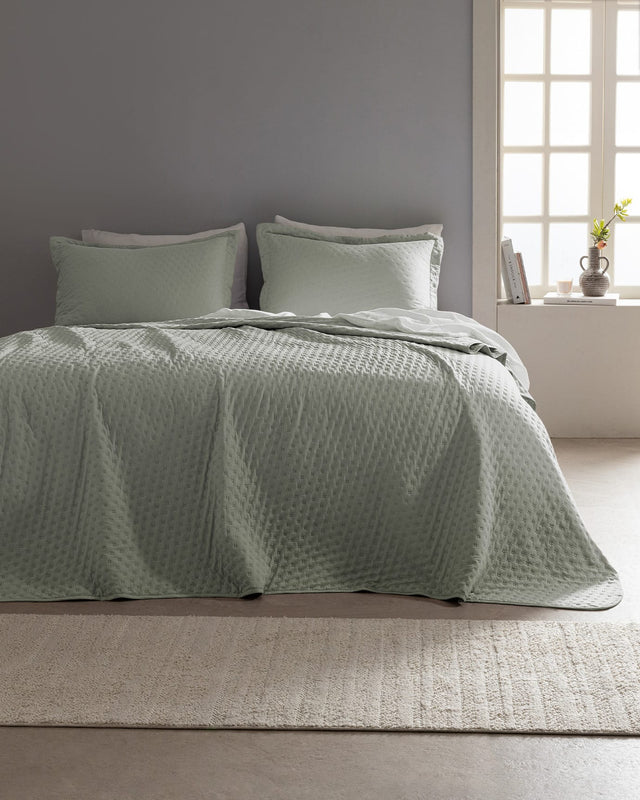 Polyester Double Bedspread Set - Rennes Elegant Comfort