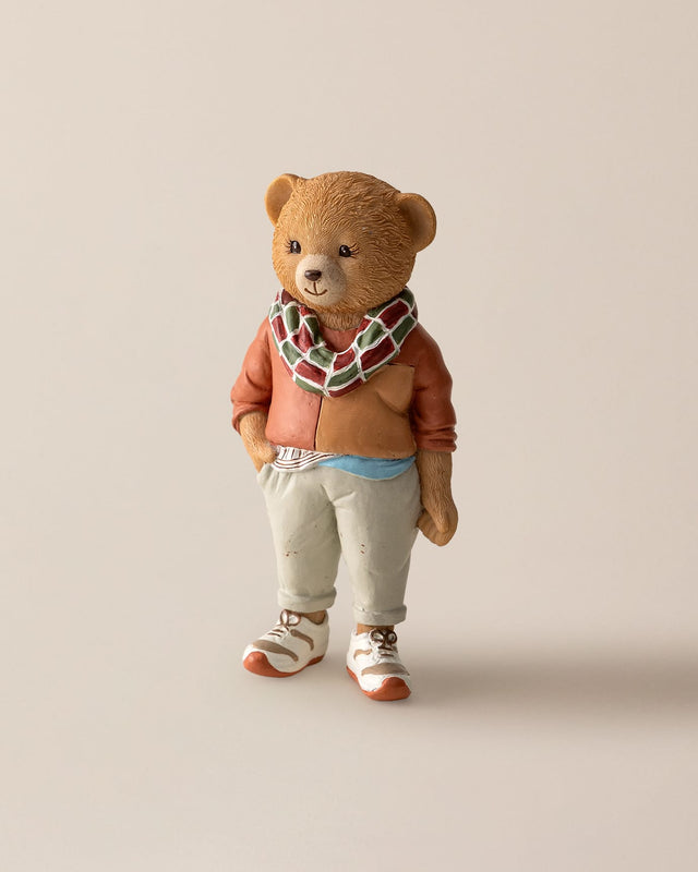 Polyester Decorative Figurine - Elegant Salmon Hue