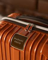 Medium Terracotta Hardshell Travel Suitcase