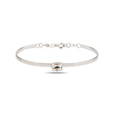 Brilliant Solitaire Bracelet - Elegant Dainty Chain Design