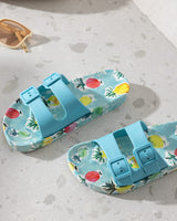 Women's Fruit Pattern Comfort Slides - Indoor & Outdoor Casual Slippers