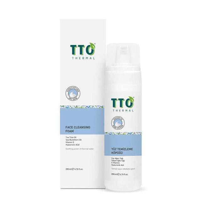 Deep Cleansing & Hydrating Face Foam with Hyaluronic Acid & Tea Tree Oil - TryAladdin