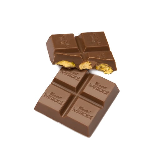 Melodi - Decorative Golden Note Baby Chocolate - 500 Grams