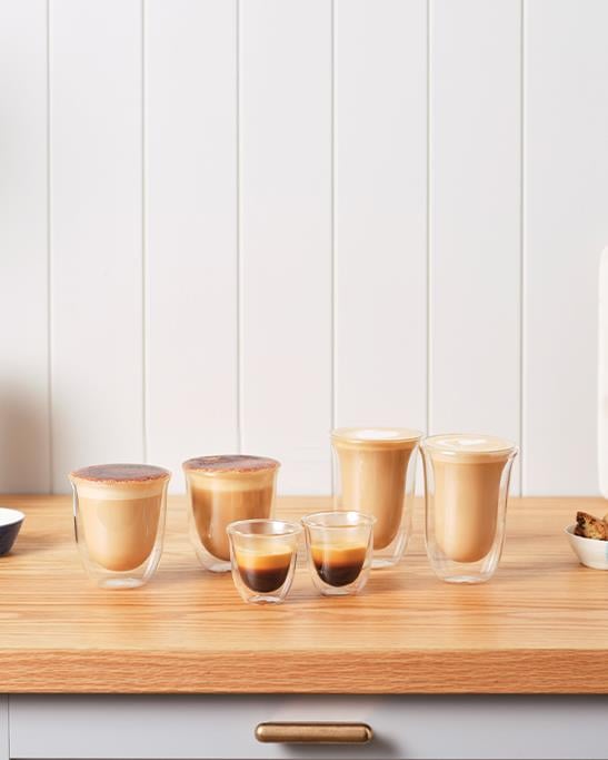 Professional Insulated Latte Macchiato Double Wall Glass Set