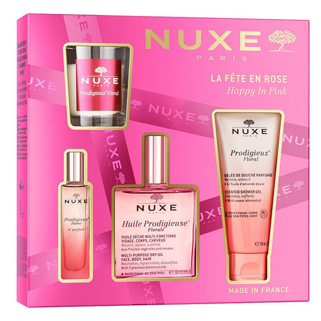 Deluxe Floral Scented Beauty Essentials Gift Set - Body & Hair Care - TryAladdin