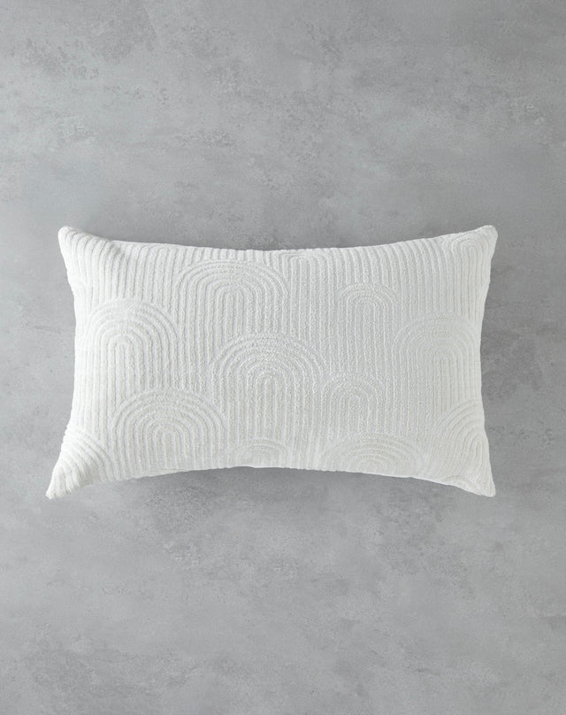 Premium-Jacquard-Decorative-Pillow-Ecru