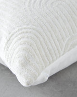 Premium Jacquard Decorative Pillow Ecru