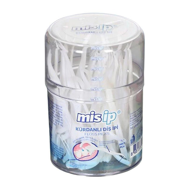 Dental Floss Picks with Built - in Toothpick - 50 Count - TryAladdin